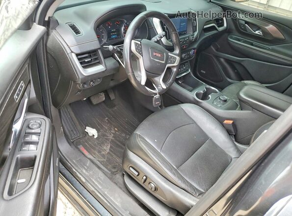 3GKALWEU0JL244864 2018 GMC TERRAIN Gray Vista del salpicadero