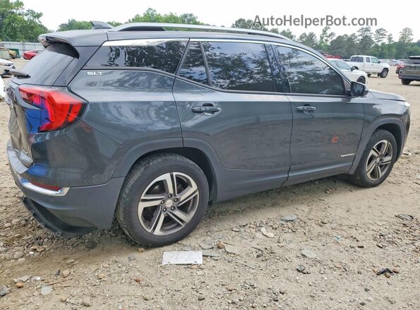 3GKALWEU0JL244864 2018 GMC TERRAIN Gray Trasero derecho