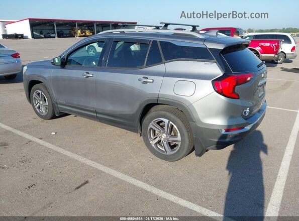 3GKALWEU4JL386053 2018 GMC TERRAIN Gray Задня ліва чверть
