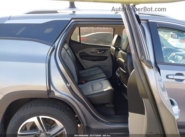 3GKALWEU4JL386053 2018 GMC TERRAIN Gray Вид наклейки з VIN-кодом