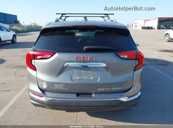 3GKALWEU4JL386053 2018 GMC TERRAIN Gray 