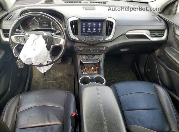 3GKALWEU6JL288612 2018 GMC TERRAIN White წინა პანელის ხედი