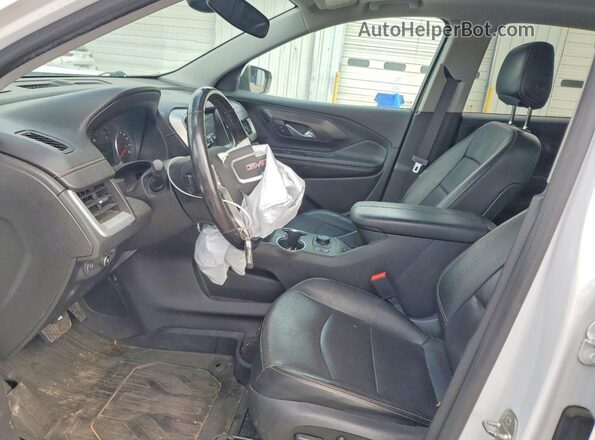3GKALWEU6JL288612 2018 GMC TERRAIN White წინა სალონის ხედი