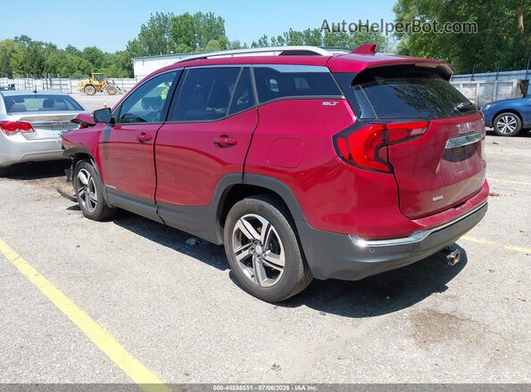 3GKALWEU7KL138090 2019 GMC TERRAIN Red Rear left