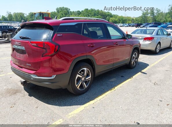 3GKALWEU7KL138090 2019 GMC TERRAIN Red Rear right