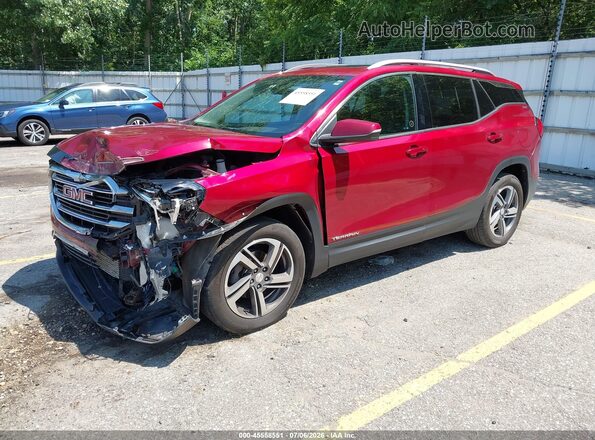 3GKALWEU7KL138090 2019 GMC TERRAIN Red Front left