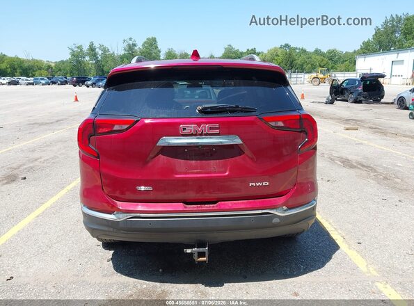 3GKALWEU7KL138090 2019 GMC TERRAIN Red 