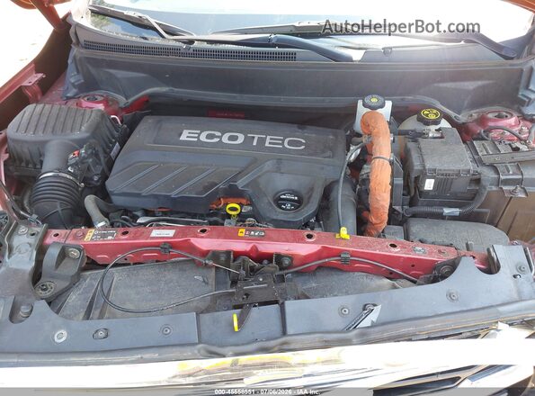 3GKALWEU7KL138090 2019 GMC TERRAIN Red Rear view