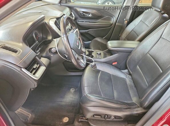3GKALWEU8JL297165 2018 GMC TERRAIN Maroon Widok wnętrza z przodu