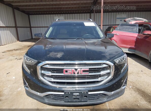 3GKALWEU9JL297921 2018 GMC TERRAIN Black Instrument cluster view