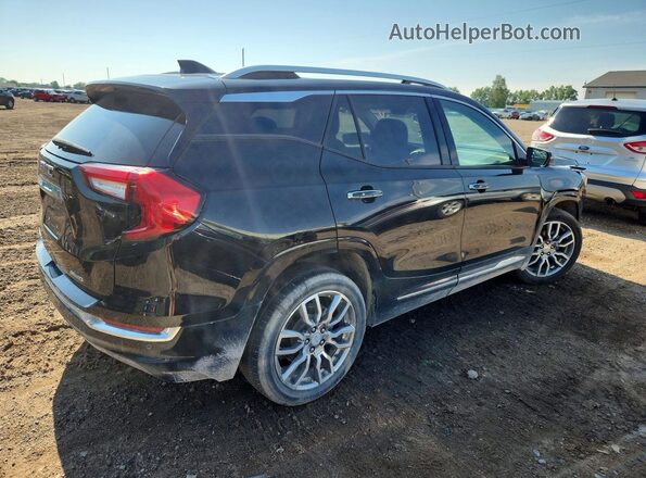 3GKALXEG2PL230232 2023 GMC TERRAIN Black Задня права чверть