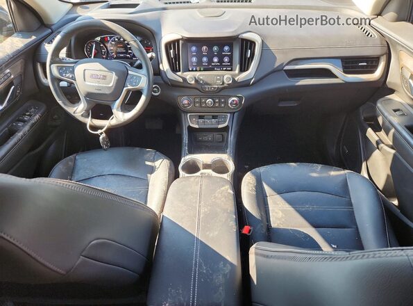 3GKALXEG2PL230232 2023 GMC TERRAIN Black Вид панелі приладів