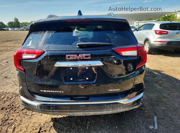 3GKALXEG2PL230232 2023 GMC TERRAIN Black Вид ззаду