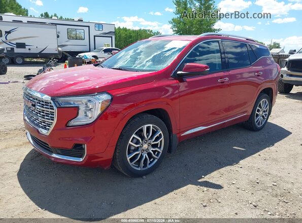 3GKALXEG2RL269969 2024 GMC TERRAIN Red Vista tres cuartos delantera izquierda