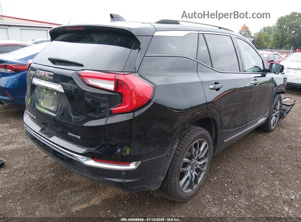 3GKALXEG3PL154214 2023 GMC TERRAIN Black Trasero derecho