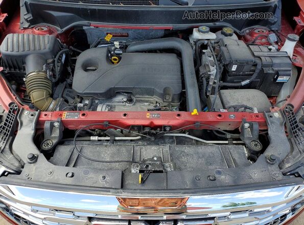 3GKALXEG3RL181853 2024 GMC TERRAIN Red Engine compartment view