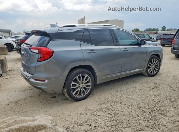 3GKALXEG4PL114644 2023 GMC TERRAIN Серебряный Задняя правая четверть