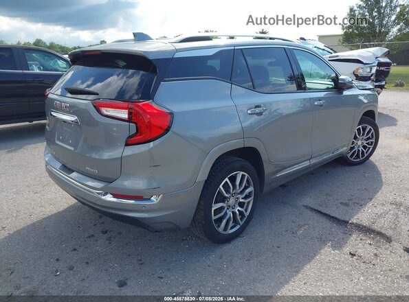 3GKALXEG7PL272427 2023 GMC TERRAIN Серый Задняя правая четверть