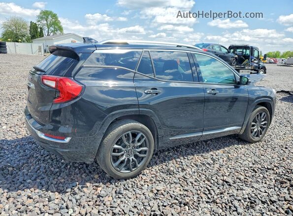 3GKALXEG9PL104711 2023 GMC TERRAIN Black Trasero derecho