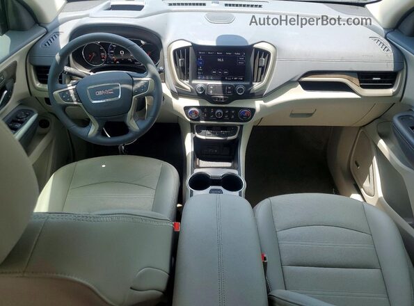 3GKALXEGXRL346345 2024 GMC TERRAIN Gray Widok deski rozdzielczej