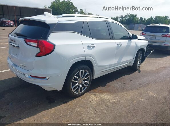 3GKALXEV0NL155381 2022 GMC TERRAIN White Задня права чверть
