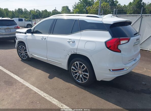 3GKALXEV0NL155381 2022 GMC TERRAIN White Задня ліва чверть