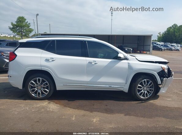 3GKALXEV0NL155381 2022 GMC TERRAIN White Вид щитка приладів