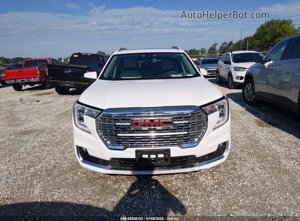 3GKALXEV2NL165197 2022 GMC TERRAIN White ხელსაწყოთა პანელის ხედი