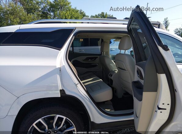 3GKALXEV2NL165197 2022 GMC TERRAIN White VIN კოდის სტიკერის ხედი