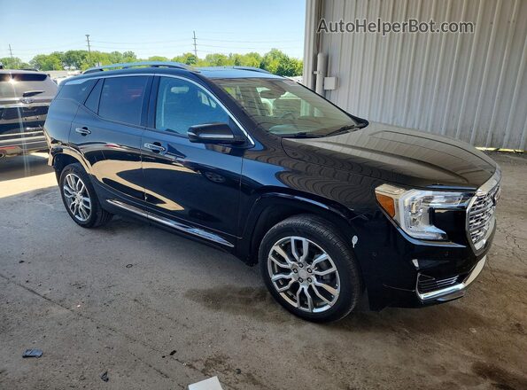 3GKALXEV2NL189127 2022 GMC TERRAIN Black Передня права чверть