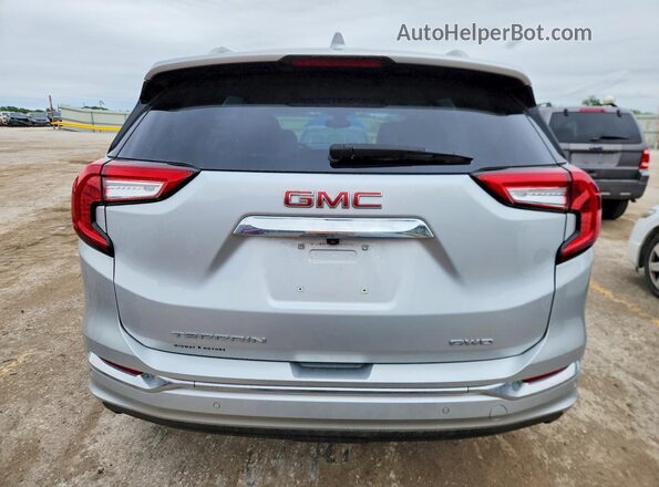 3GKALXEV5NL255069 2022 GMC TERRAIN Silver Vista trasera