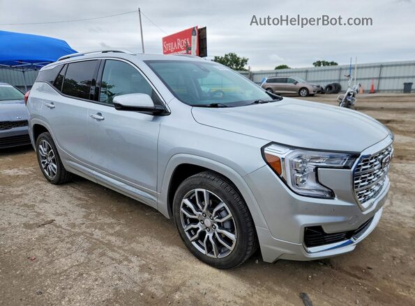 3GKALXEV5NL255069 2022 GMC TERRAIN Silver Delantero derecho