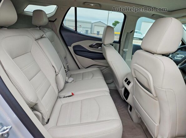 3GKALXEV5NL255069 2022 GMC TERRAIN Silver Vista de los asientos traseros
