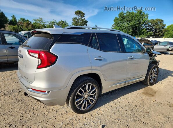 3GKALXEV6NL226017 2022 GMC TERRAIN Silver უკანა მარჯვენა