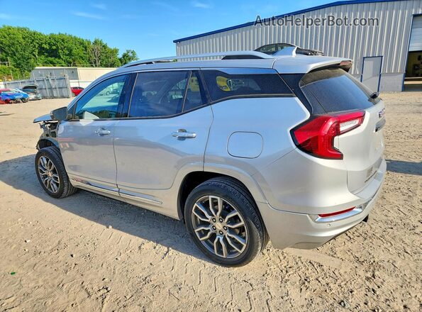 3GKALXEV6NL226017 2022 GMC TERRAIN Silver უკანა მარცხენა