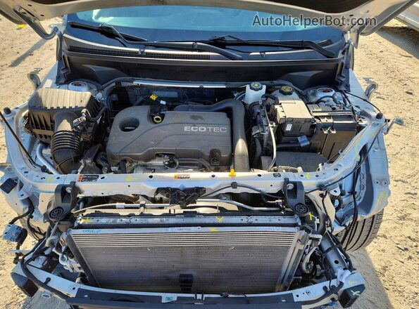 3GKALXEV6NL226017 2022 GMC TERRAIN Silver ძრავის განყოფილების ხედი
