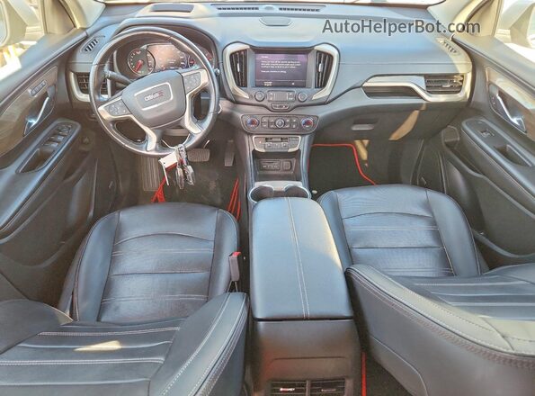 3GKALXEV6NL226017 2022 GMC TERRAIN Silver წინა პანელის ხედი