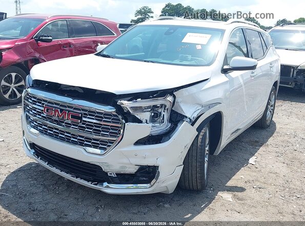 3GKALXEV6NL302030 2022 GMC TERRAIN White Front view