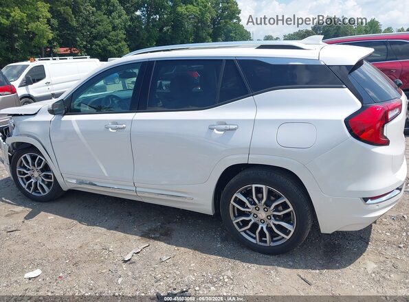 3GKALXEV6NL302030 2022 GMC TERRAIN White 360 interior view