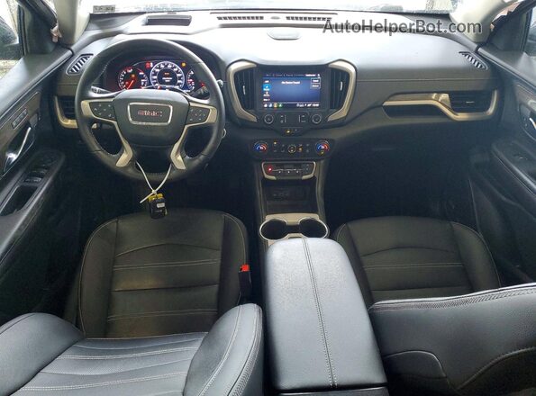 3GKALXEV7NL294469 2022 GMC TERRAIN Black Widok deski rozdzielczej