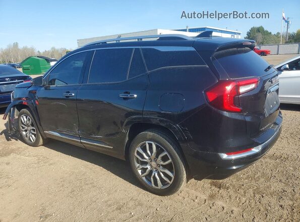 3GKALXEV9NL200284 2022 GMC TERRAIN Black Задня ліва чверть