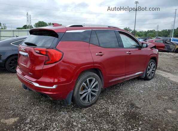 3GKALXEX0JL217079 2018 GMC TERRAIN Red Հետևի աջ