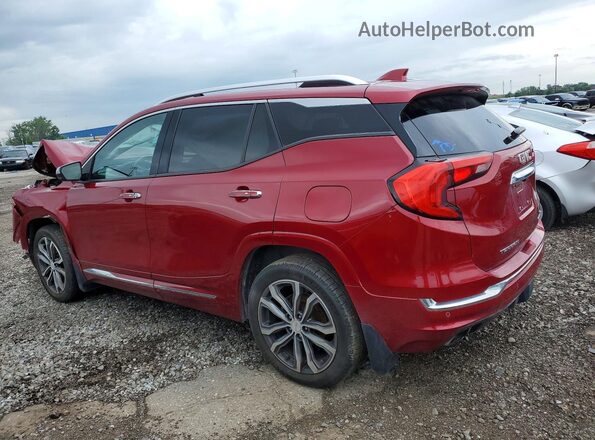 3GKALXEX0JL217079 2018 GMC TERRAIN Red Հետևի ձախ