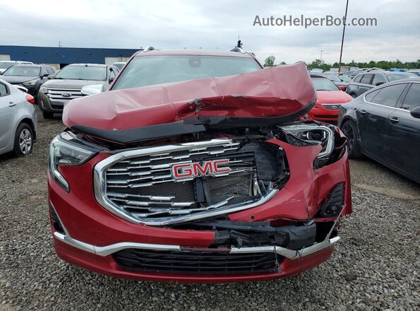 3GKALXEX0JL217079 2018 GMC TERRAIN Red Դիմացի տեսք