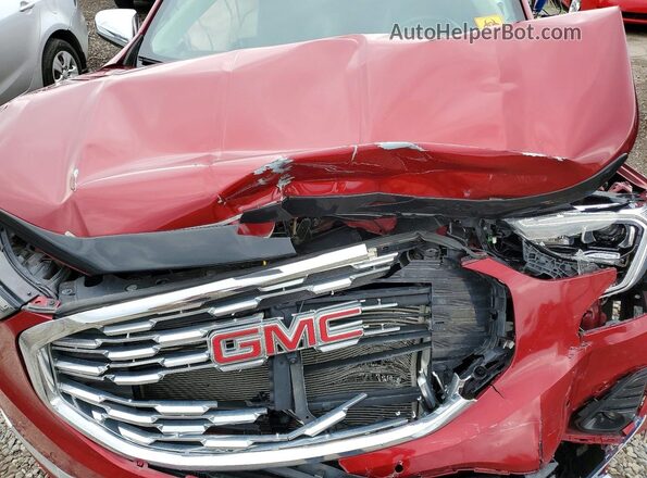 3GKALXEX0JL217079 2018 GMC TERRAIN Red Շարժիչի բաժամունքի տեսք