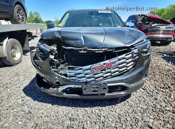 3GKALXEX0JL223223 2018 GMC TERRAIN Gray წინა ხედი