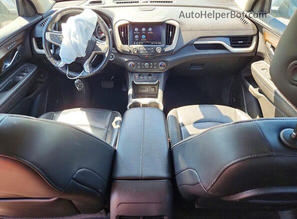 3GKALXEX0JL223223 2018 GMC TERRAIN Gray წინა პანელის ხედი
