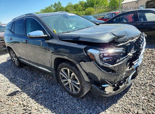 3GKALXEX0JL223223 2018 GMC TERRAIN Gray წინა მარჯვენა