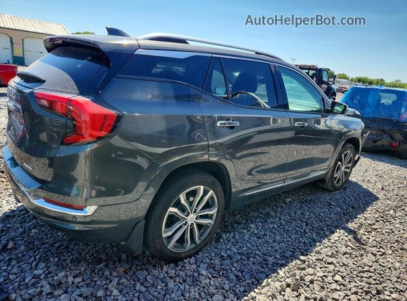 3GKALXEX0JL223223 2018 GMC TERRAIN Gray უკანა მარჯვენა