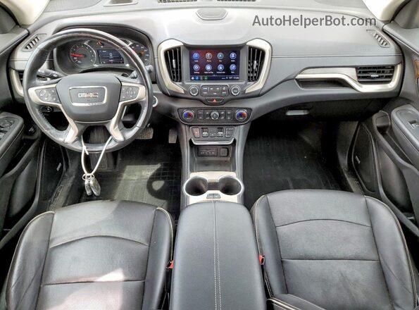 3GKALXEX0JL260966 2018 GMC TERRAIN Red წინა პანელის ხედი